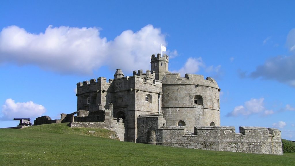 Pendennis Castle in Falmouth, Cornwall