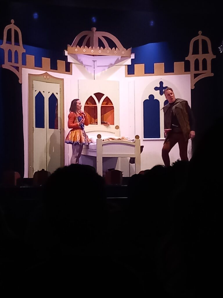 Sleeping Beauty by Miracle Theatre at St Ives Guildhall, Cornwall