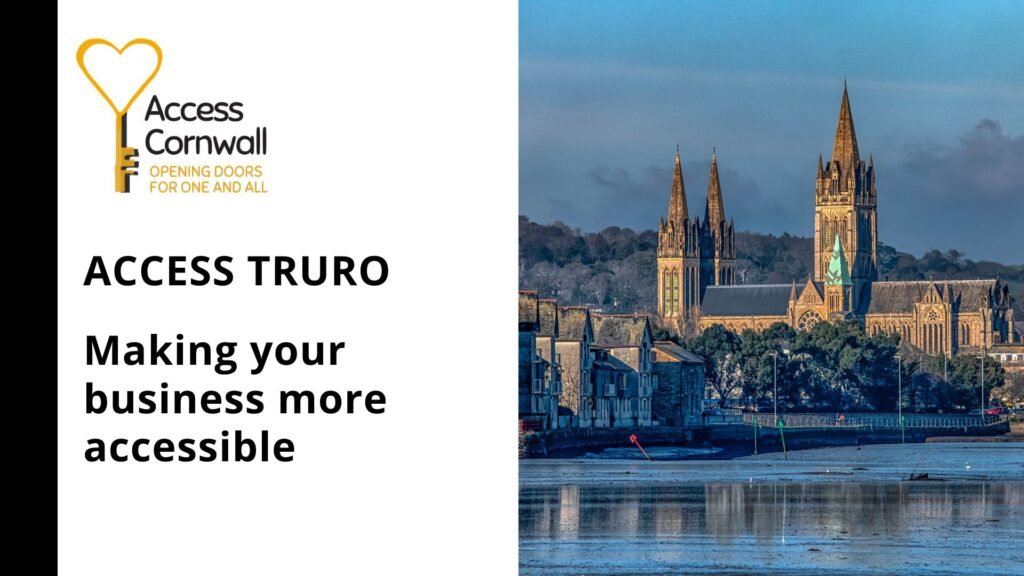 Header image for teh Access Truro project with a photograph of Truro