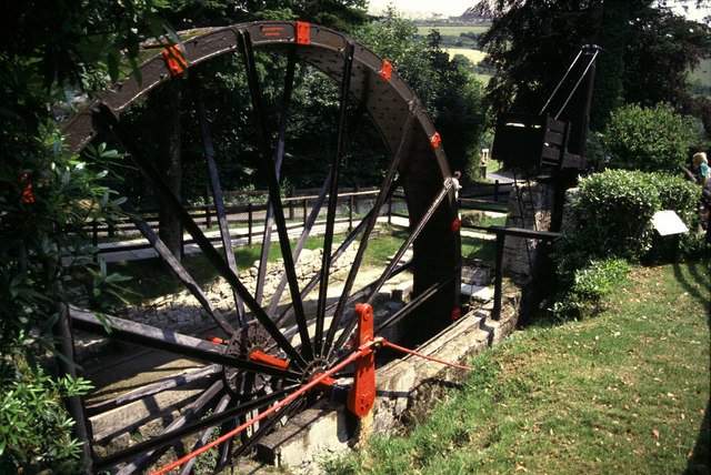 Water wheel at Wheal Martyn