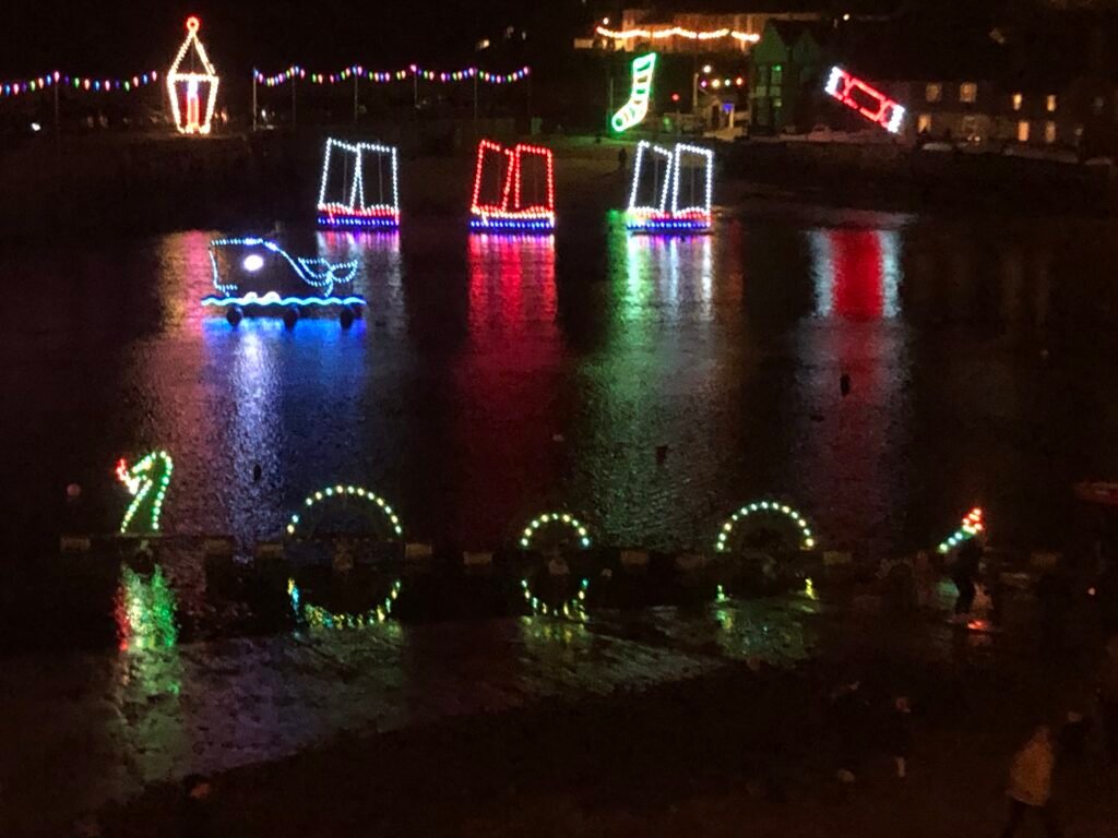 Mousehole Christmas Lights